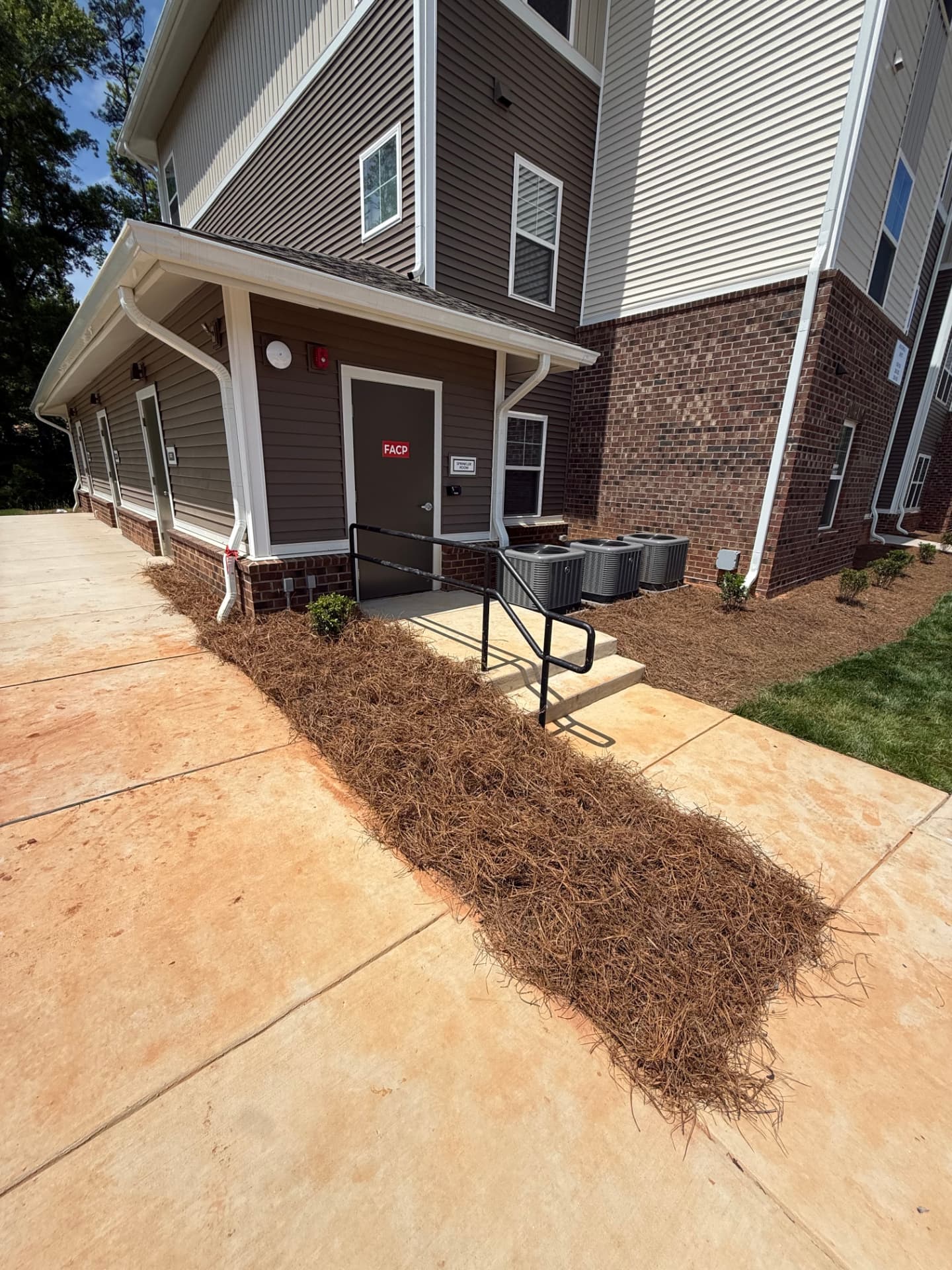 Finished Drainage Area